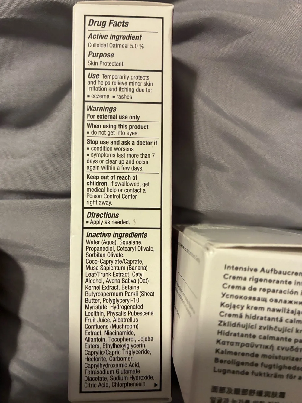 Murad Hydration Eczema Duo Quick Relief Oatmeal + Intense Recovery Cream NEW